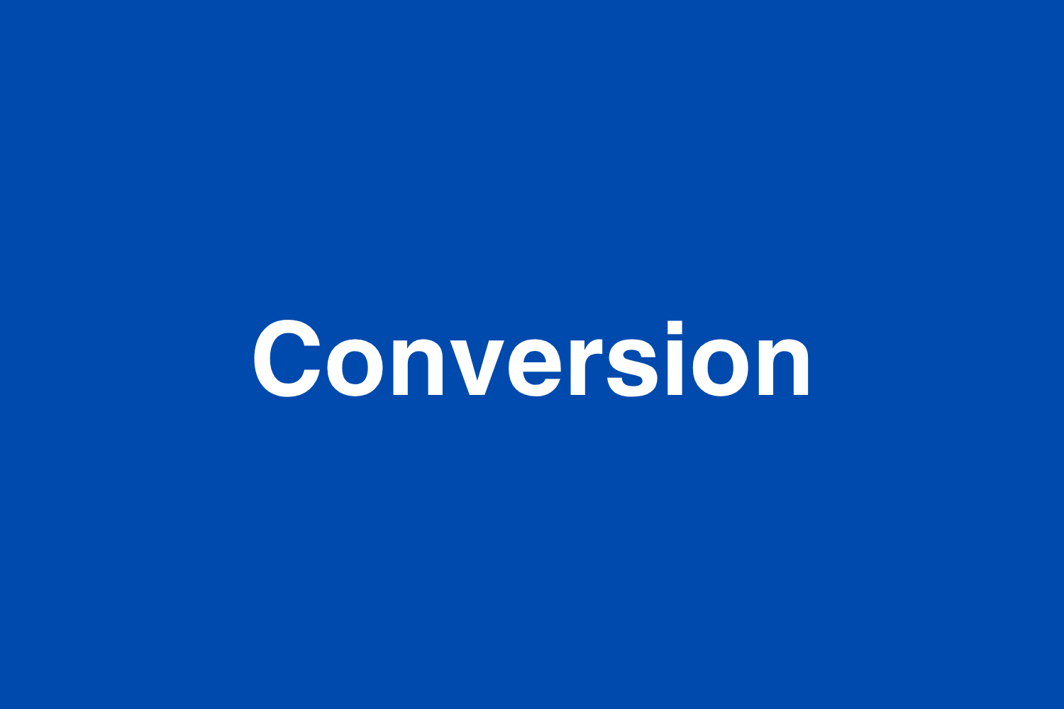Full IFRS Conversion & Adoption Services